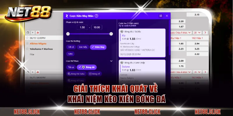 Giải thích khái quát về khái niệm kèo xiên bóng đá